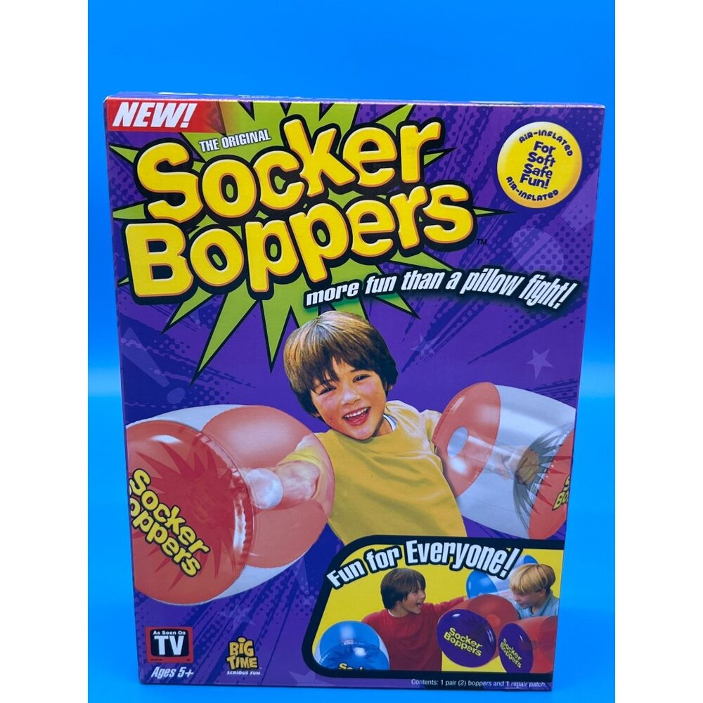Socker Boppers Air Inflated Boxing Pillows By Big Time Toys